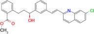 Methyl (S)-2-(3-(3-(2-(7-chloroquinolin-2-yl)vinyl)phenyl)-3-hydroxypropyl)benzoate