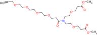 N-(Propargyl-PEG4-carbonyl)-N-bis(PEG1-methyl ester)