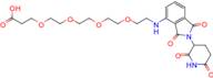 Pomalidomide-PEG4-COOH