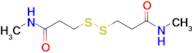 N,N'-Dimethyl-3,3'-Dithiodipropionamide