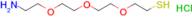 HS-PEG3-CH2CH2NH2 (hydrochloride)