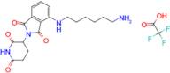 Thalidomide-NH-C6-NH2 (TFA)