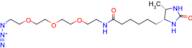 Azide-PEG3-Desthiobiotin