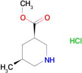 Methyl cis-5-methylpiperidine-3-carboxylate hydrochloride
