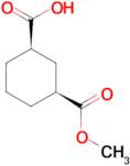 cis-3-(Methoxycarbonyl)cyclohexanecarboxylic acid