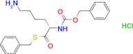 Z-LYS-SBZL (monohydrochloride)