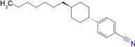 trans-4-(4-n-Heptylcyclohexyl)benzonitrile