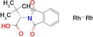 Tetrakis[μ-(2S)-3,3-dimethyl-2-(phthalimido) butanoato-κO,O]dirhodium
