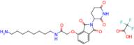 Thalidomide-O-amido-C8-NH2 (TFA)