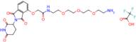 Thalidomide-O-amido-PEG3-C2-NH2 (TFA)