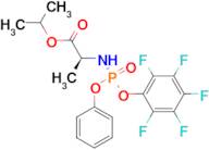 (S)-isopropyl 2-(((S)-(perfluorophenoxy)(phenoxy)phosphoryl)amino)propanoate
