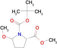 (2S)-1-tert-Butyl 2-methyl 5-methoxypyrrolidine-1,2-dicarboxylate