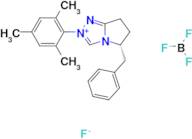 (R)-5-Benzyl-2-mesityl-6,7-dihydro-5H-pyrrolo[2,1-c][1,2,4]triazol-2-ium tetrafluoroborate