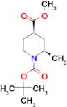 (2R,4R)-1-tert-Butyl 4-methyl 2-methylpiperidine-1,4-dicarboxylate
