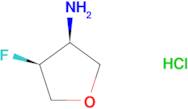 rel-(3S,4S)-4-Fluorotetrahydrofuran-3-amine hydrochloride