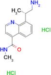 (S)-8-(1-Aminopropan-2-yl)-N-methylquinoline-4-carboxamide (dihydrochloride)