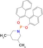 1-((11bR)-dinaphtho[2,1-d:1',2'-f][1,3,2]dioxaphosphepin-4-yl)-3,5-dimethylpiperidine