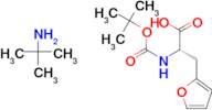 2-Methylpropan-2-amine (S)-2-((tert-butoxycarbonyl)amino)-3-(furan-2-yl)propanoate