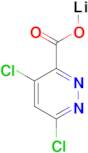 Lithium 4,6-dichloropyridazine-3-carboxylate