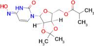 ((3aR,4R,6R,6aR)-6-((E)-4-(Hydroxyimino)-2-oxo-3,4-dihydropyrimidin-1(2H)-yl)-2,2-dimethyltetrahydrofuro[3,4-d][1,3]dioxol-4-yl)methyl isobutyrate