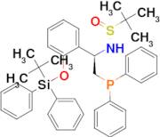 [S(R)]-N-[(1R)-1-[2-((tert-Butyldiphenylsilyl)oxy)phenyl)]-2-yl-2-(diphenylphosphino)ethyl]-2-meth…