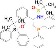 [S(R)]-N-[(1S)-1-[2-((tert-Butyldiphenylsilyl)oxy)phenyl)]-2-yl-2-(diphenylphosphino)ethyl]-2-me...