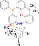 "[S(R)]-N-((1S)-(Adamantan-1-yl)(5-(diphenylphosphanyl)-9,9-dimethyl-9H- xanthen-4-yl)methyl)-2-methyl-2-propanesulfinamide"