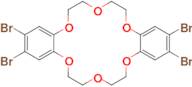 2,3,13,14-Tetrabromo-6,7,9,10,17,18,20,21-octahydrodibenzo[b,k][1,4,7,10,13,16]hexaoxacyclooctadec…