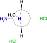 rel-(1R,3r,5S)-9-Methyl-9-azabicyclo[3.3.1]nonan-3-amine dihydrochloride