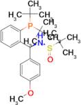 [S(R)]-N-[(S)-(4-Methoxyphenyl)[2-(di-tert-butylphosphino)phenyl]methyl]-2-methyl-2-propanesulfi...