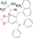 [S(R)]-N-[(R)-[6-(Diphenylphosphino)benzo[d][1,3]dioxol-5-yl]-1-naphthalenylmethyl]-N,2-dimethyl-2…