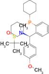 [S(R)]-N-[(R)-[2-(Dicyclohexylphosphanyl)phenyl](4-methoxyphenyl)methyl]-N,2-dimethyl-2-propanesul…