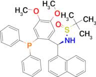 [S(R)]-N-[(S)-[2-(Diphenylphosphino)-4,5-dimethoxyphenyl]-1-naphthalenylmethyl]-2-methyl-2-propa...