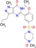4-((4-ethoxy-3-(1-methyl-7-oxo-3-propyl-6,7-dihydro-1H-pyrazolo[4,3-d]pyrimidin-5-yl)phenyl)sulfonyl)-1-methylpiperazine 1-oxide (Sildenafil Impuruity)