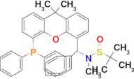 [S(R)]-N-[(R)-[5-(Diphenylphosphino)-9,9-dimethyl-9H-xanthen-4-yl]phenylmethyl]-N,2-dimethyl-2-pro…