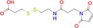 Mal-NH-ethyl-SS-propionic acid