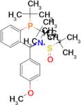 [S(R)]-N-[(S)-(4-Methoxyphenyl)[2-(di-tert-butylphosphino)phenyl]methyl]-N,2-dimethyl-2-propanesul…