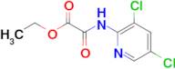 Ethyl 2-((3,5-dichloropyridin-2-yl)amino)-2-oxoacetate (Edoxaban Impurity)