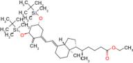 (5R)-ethyl 5-((1R,3aS,7aR)-4-((E)-2-((3S,5R)-3,5-bis(tert-butyldimethylsilyloxy)-2-methylenecycloh…