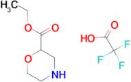 Ethyl morpholine-2-carboxylate 2,2,2-trifluoroacetate