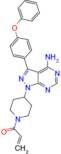 1-(4-(4-Amino-3-(4-phenoxyphenyl)-1H-pyrazolo[3,4-d]pyrimidin-1-yl)piperidin-1-yl)prop-2-en-1-one (Ibrutinib Impurity)