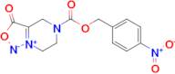 5-(((4-Nitrobenzyl)oxy)carbonyl)-3,3a,4,5,6,7-hexahydro-[1,2,3]oxadiazolo[3,4-a]pyrazin-8-ium-3-...