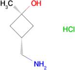 Trans-3-(Aminomethyl)-1-methyl-cyclobutanol hydrochloride