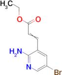 Ethyl (E)-3-(2-amino-5-bromopyridin-3-yl)acrylate