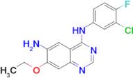 N4-(3-Chloro-4-fluorophenyl)-7-ethoxyquinazoline-4,6-diamine (Afatinib Impurity)