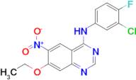 N-(3-Chloro-4-fluorophenyl)-7-ethoxy-6-nitroquinazolin-4-amine (Afatinib Impurity)