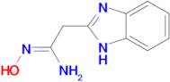 2-(1h-1,3-Benzodiazol-2-yl)-n'-hydroxyethanimidamide