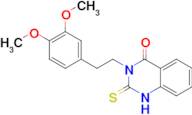 3-[2-(3,4-dimethoxyphenyl)ethyl]-2-sulfanyl-3,4-dihydroquinazolin-4-one