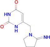 6-((2-Iminopyrrolidin-1-yl)methyl)pyrimidine-2,4(1H,3H)-dione (Tipiracil Impurity)