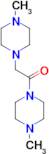 1,2-Bis(4-methylpiperazin-1-yl)ethanone (Nintedanib Impurity)